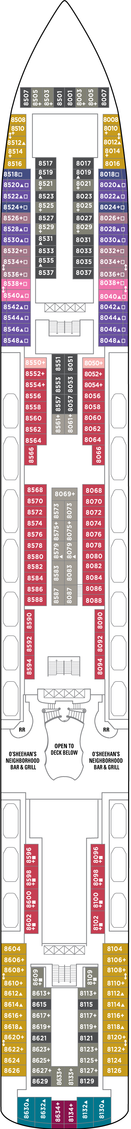 Norwegian Jade Cruise Ship Deck Plans Norwegian Cruise Line