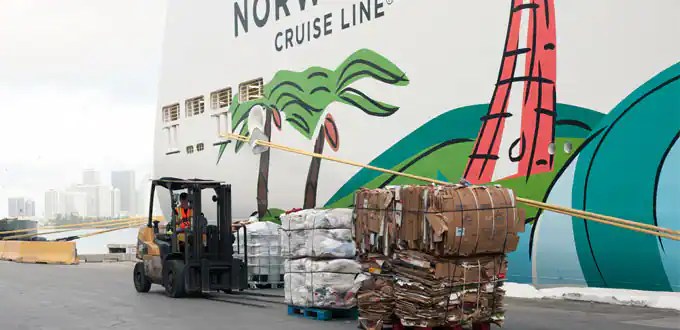 Waste Mitigation Norwegian Cruise Line