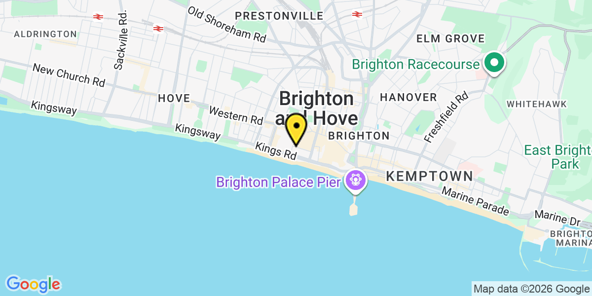 Brighton Russell Road NCP Car Park Map 76 