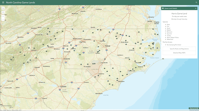 NCWRC Maps Screenshot Scaled.