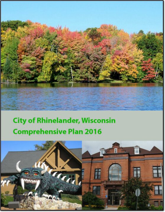 City Of Rhinelander Plan 2016 North Central Wisconsin City Of Rhinelander Plan 2016 