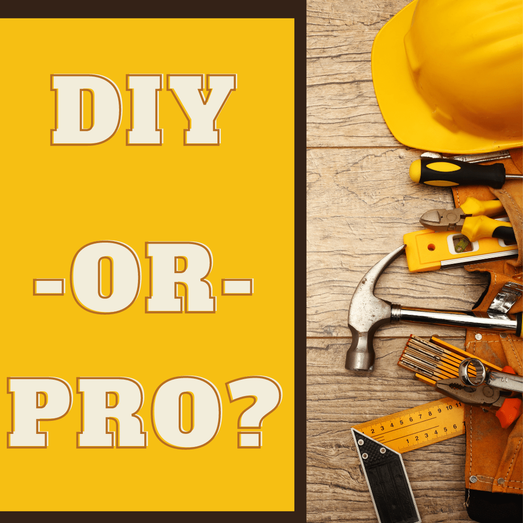Home improvement projects: diy or professional?