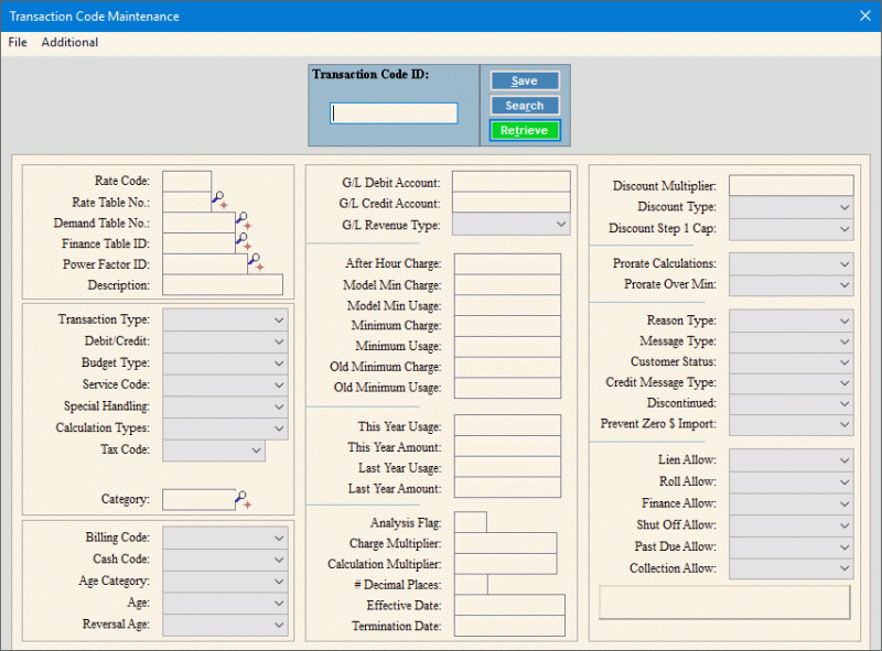 Transaction Code Maintenance - High Resolution Dark Arts for Desktop