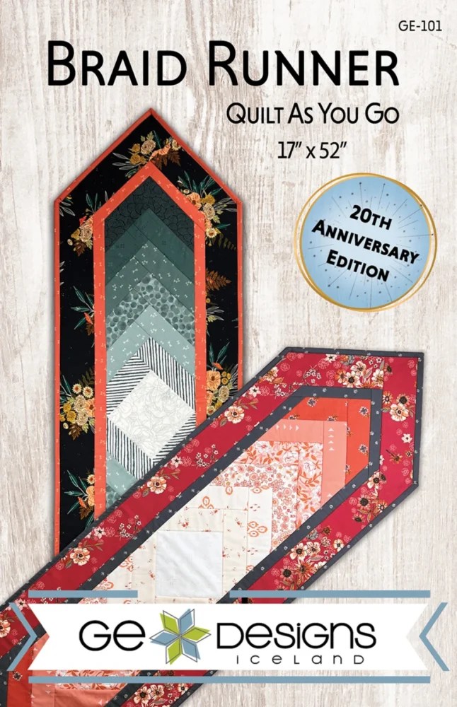 Braid Runner Table Runner QAYG with Guest Teacher Jane W. - Sat. Oct 17th 1015am - 3:45pm