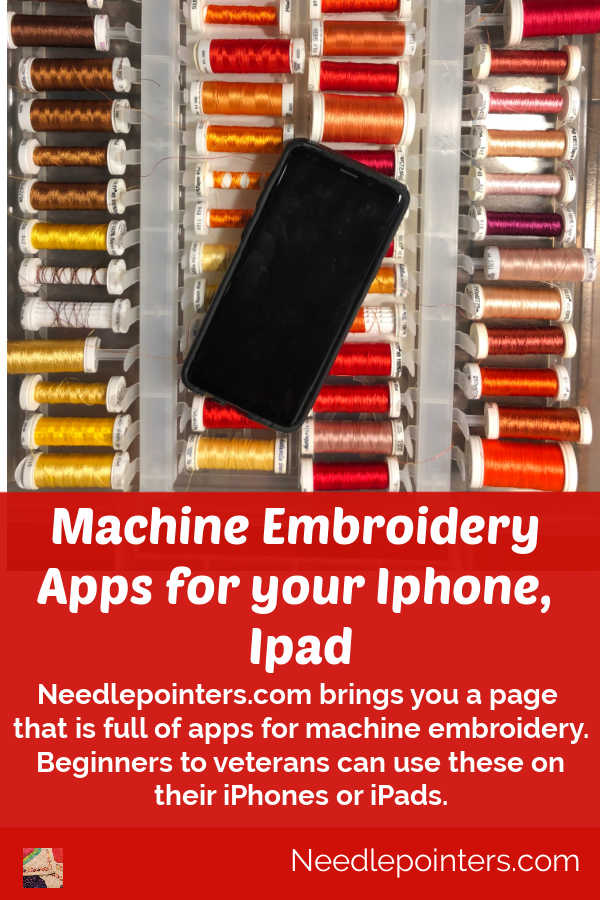 Open and save to many different embroidery. Apps For Machine Embroidery Iphone Ipod Ipad Needlepointers Com