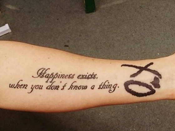 36 Best The Weeknd Xo Fan Tattoos - Nsf - Music Magazine 418_x_559_jpg