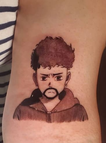 Best 27 Bad Bunny Tattoos - Nsf - Music Magazine 491_x_365_jpg