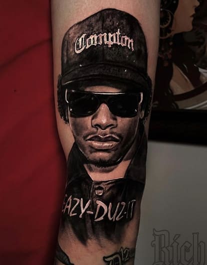 8 Best Eazy-E Tattoos - Nsf - Music Magazine 528_x_414_jpg