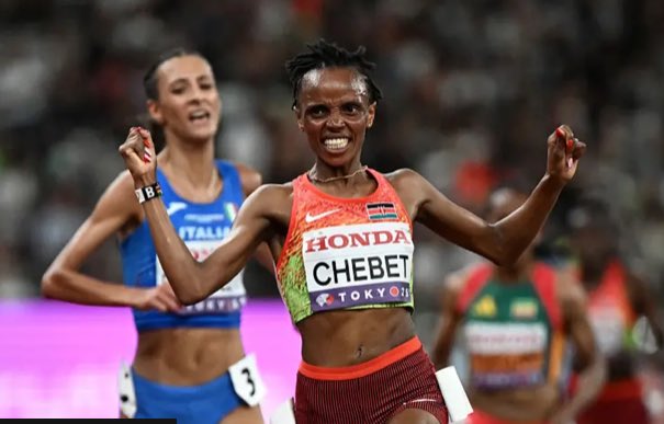 Beatrice Chebet Claims 10,000m Gold, Ends Kenya’s Decade-Long Drought at The World Athletics Championships