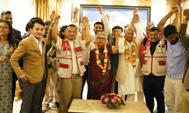 Sushila Karki takes oath