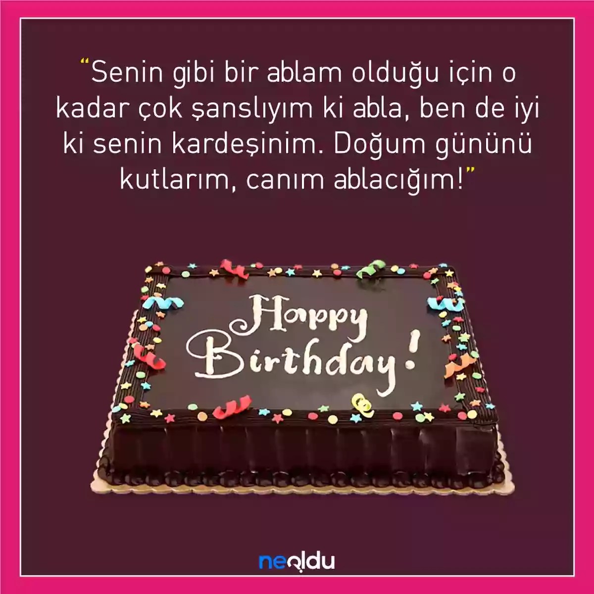 pic Ablama Doğum Günü Mesajı neoldu com