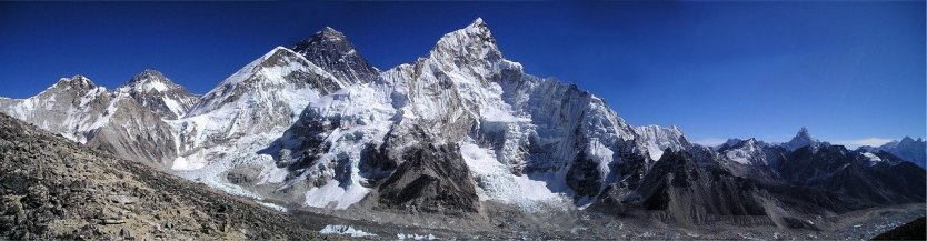 everest view from Sagarmatha National Park