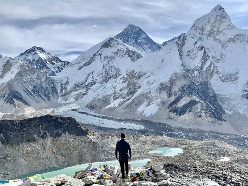 everest from kala patthar