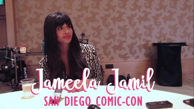 SDCC Interview: Jameela Jamil from ‘The Good Place’ Talks Mic Drops and More [EXCLUSIVE]