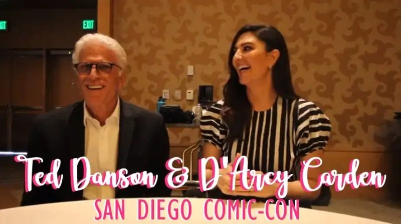 SDCC Interview: Ted Danson and D’Arcy Carden of ‘The Good Place’ [EXCLUSIVE]