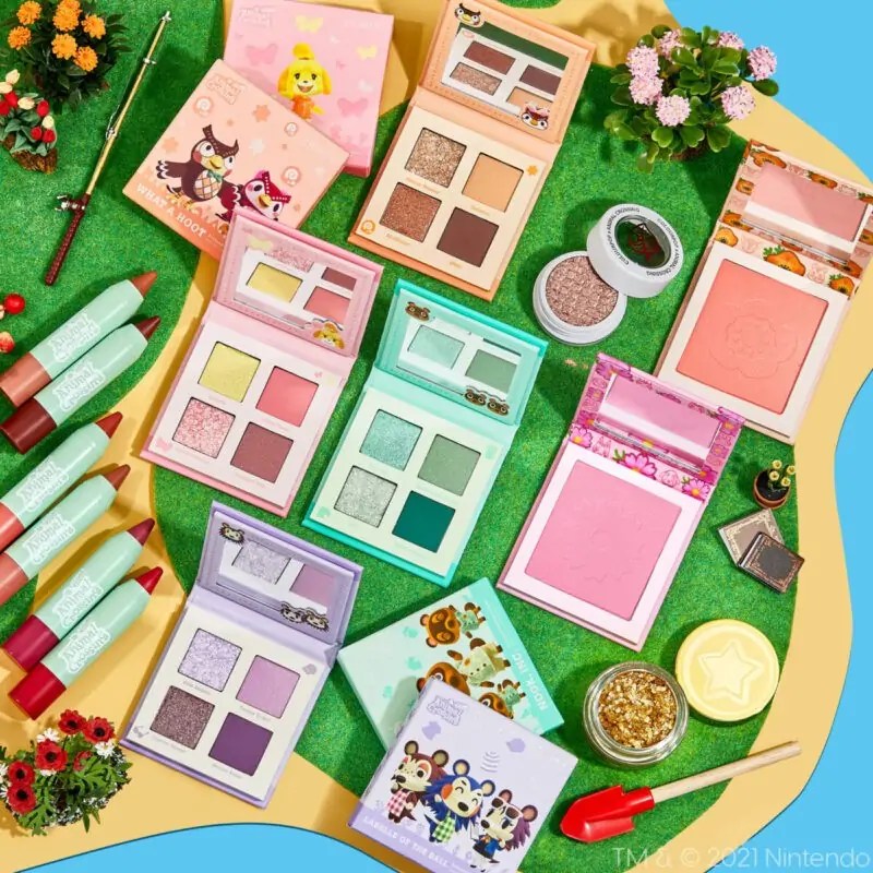 ColourPop Cosmetics Announces All-New ‘Animal Crossing’ Makeup Collection