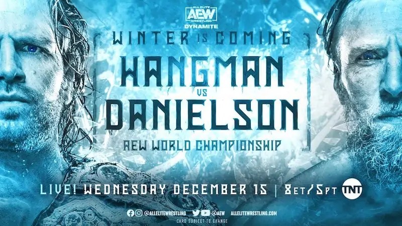 Adam Page and Bryan Danielson Championship Match Set for Winter Is Coming