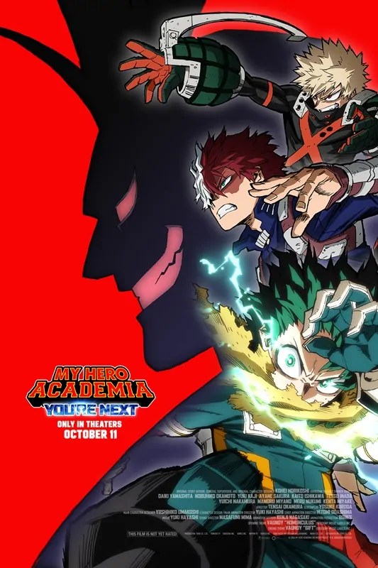 ‘My Hero Academia: You’re Next’ English Dub Trailer Released