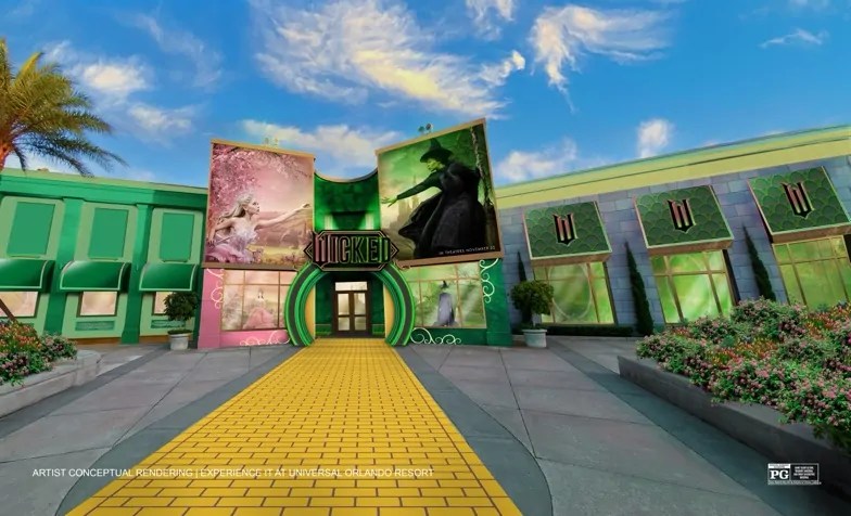 ‘Wicked’ Experiences Coming to Universal Studios Hollywood and Universal Orlando Resort