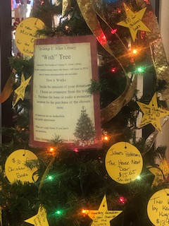 The George E. Allen Library “Wish” Tree 🎄 The George E. Allen Library “Wish” Tree 🎄 Booneville