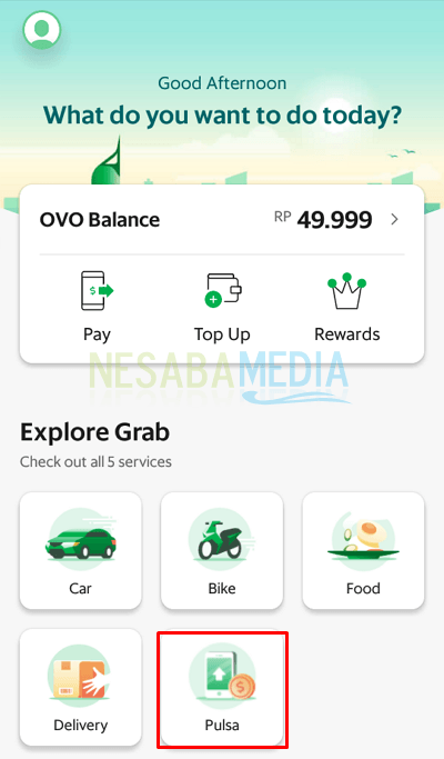Layanan 51-Cara menggunakan aplikasi Grab