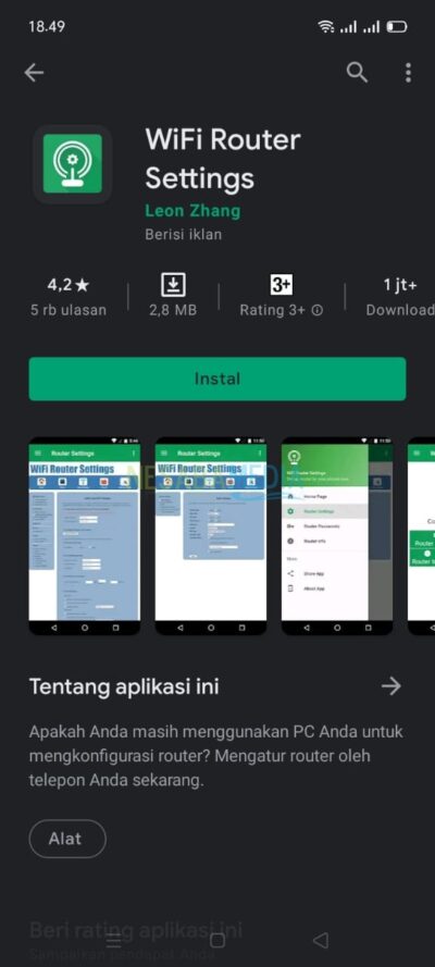 Cara melihat password wifi yang sudah connect di android