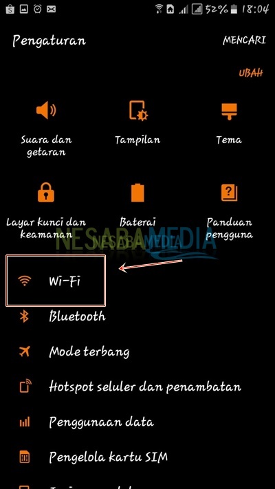 Cara melihat password wifi yang sudah connect di android