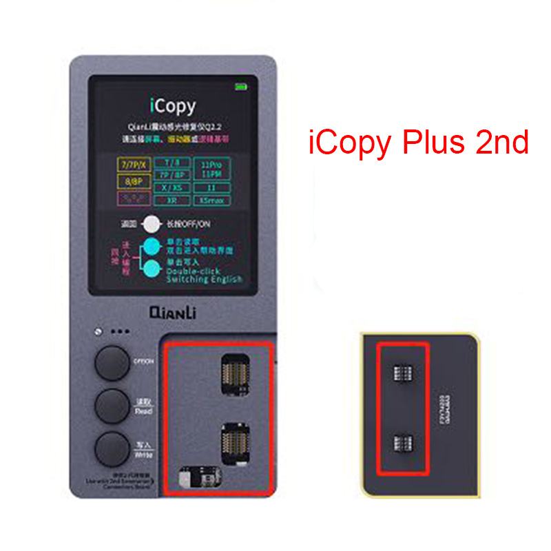 ToolPlus QianLi iCopy Plus second Generation Programmer Tool Battery Tester Recovery with Light Sensor