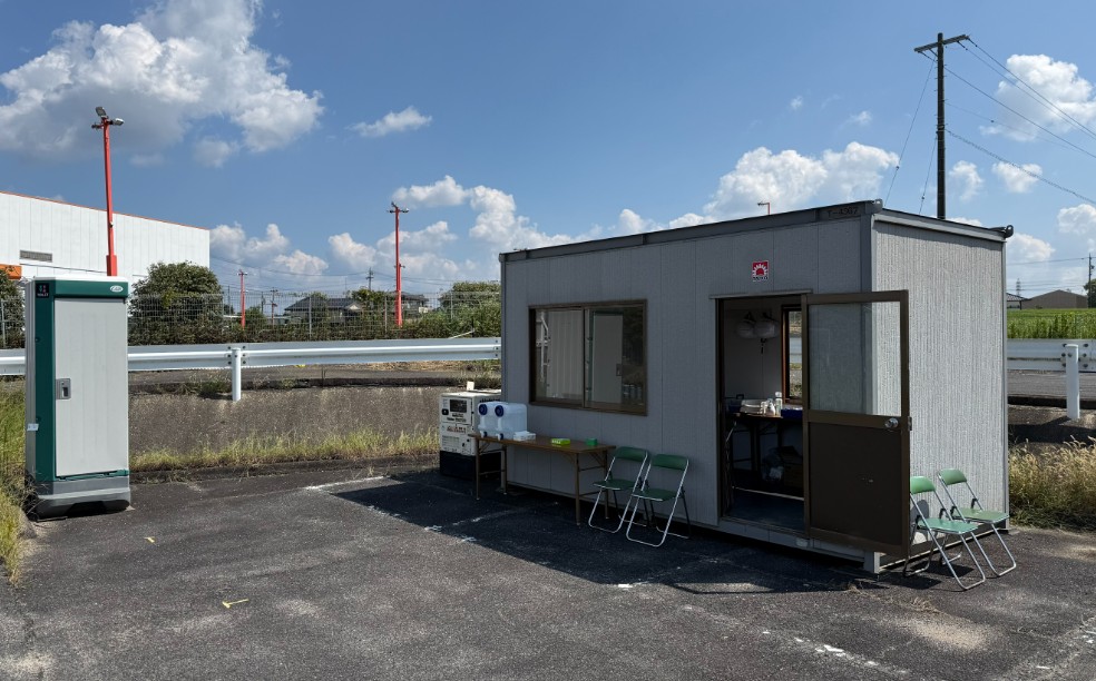 NGP、愛知・豊田市に臨時ヤード　豪雨の被災車引き上げ