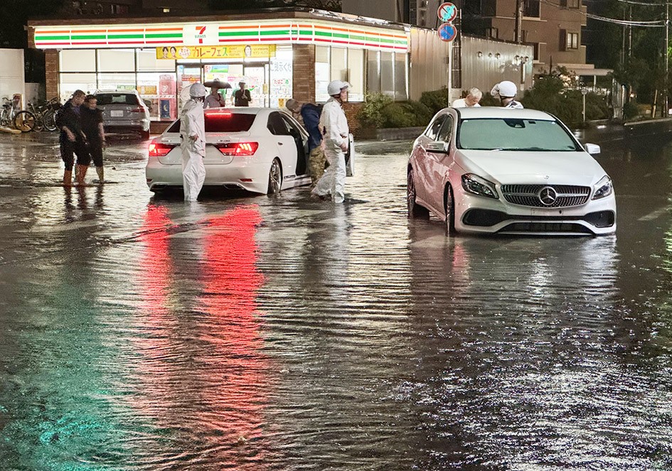 〈千葉豪雨〉連載「どうする冠水車」（下）偽装後絶たず　待たれるAAデータベース拡充