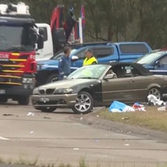 Tragic start to grand final weekend as car hits Knights fans