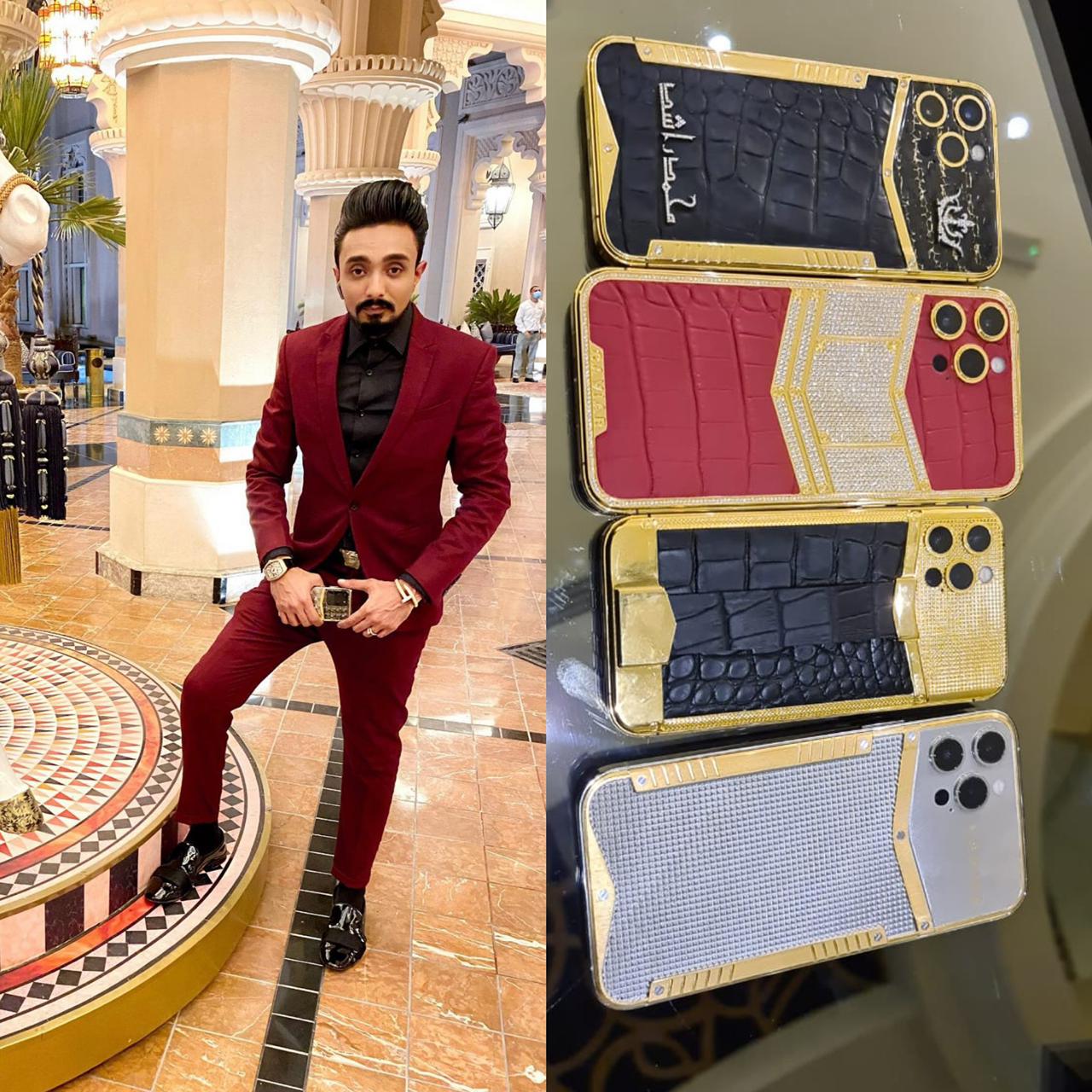 Mohammed bassim rashid is a palestinian professional footballer who plays as a midfielder for indonesian club persib bandung and the palestine national team . Netnewsledger Most Expensive Customs Made Mobile Phone Provider Mohammed Rashid Khan Buzz In The News World With His Caviar Phones
