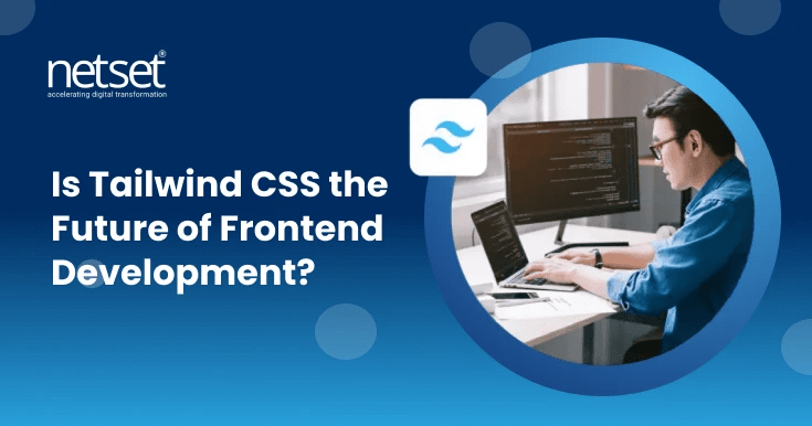 How Tailwind Css Boosts Front End Technologies - Classic Minimal Illustration - Full HD