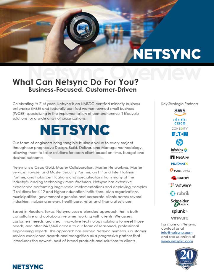 Netsync Contract Management Collateral Pdf - Premium Colorful Image Gallery - Desktop