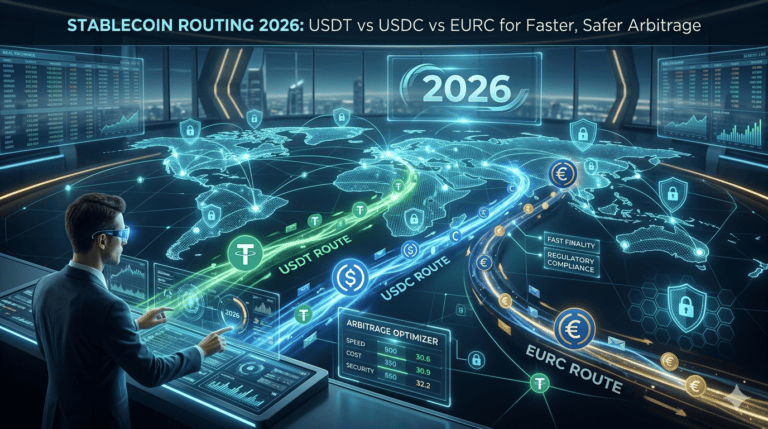 Stablecoin Routing In 2026 USDT Vs USDC Vs EURC For Faster Safer Stablecoin Routing In 2026 768x429 