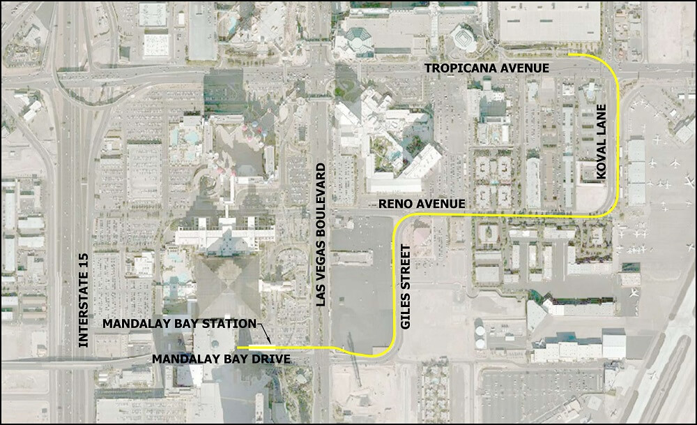 Zero Support From Resort Industry For Funding Monorail Expansion Monorail Map 