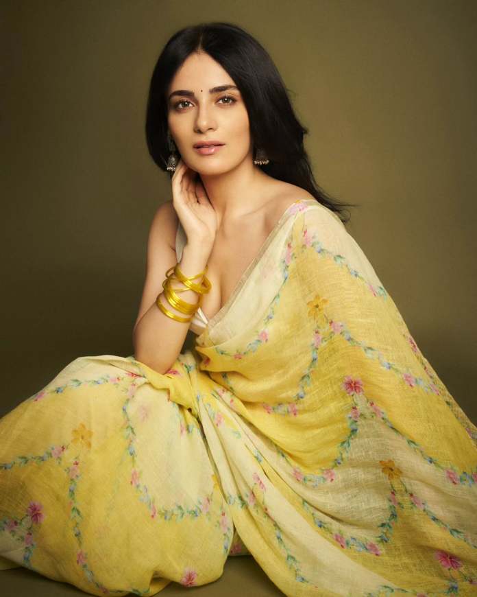 Radhika Madan in Saree