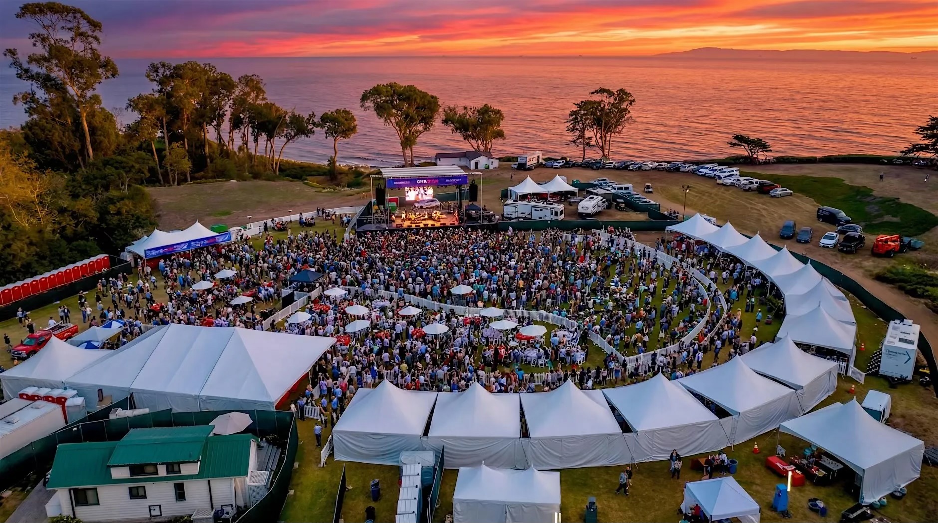 Fire and police benefit concert One805Live! returns this weekend at Kevin Costner’s Montecito mansion