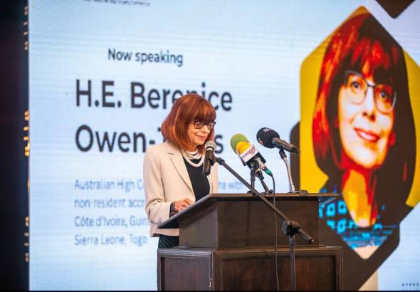 H.E. Berenice Owen-Jones, Australian High Commissioner to Ghana