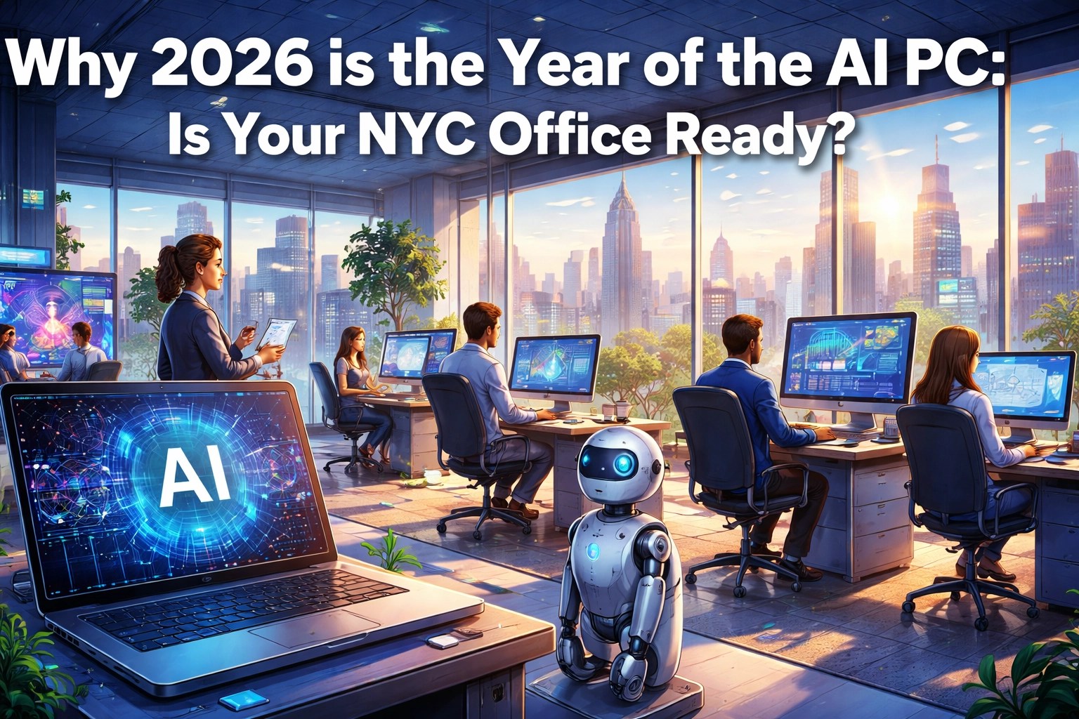 Why 2026 Is The Year Of The AI PC Is Your NYC Office Ready New York