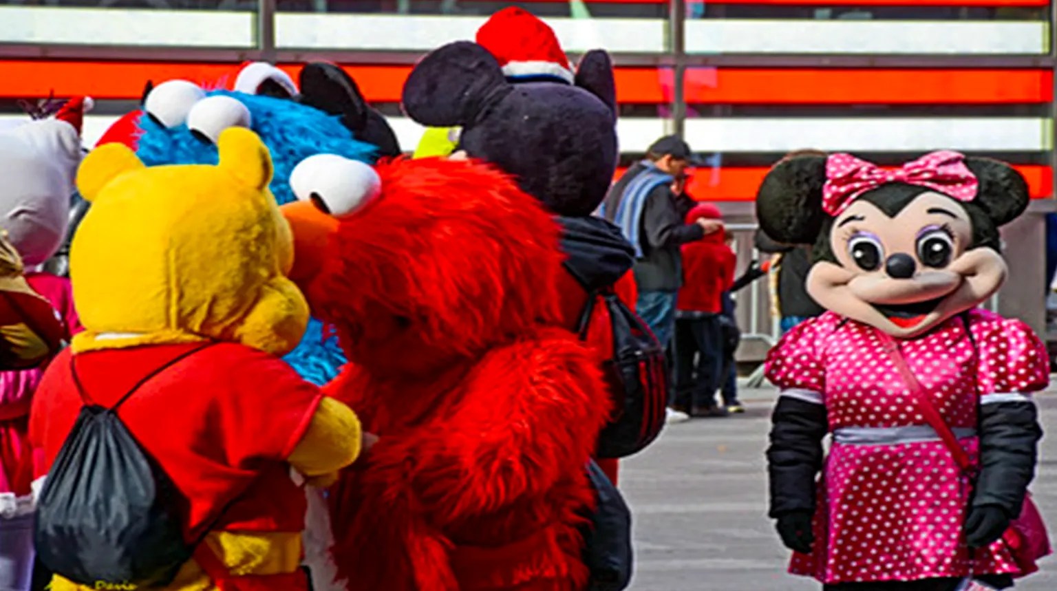 time square characters