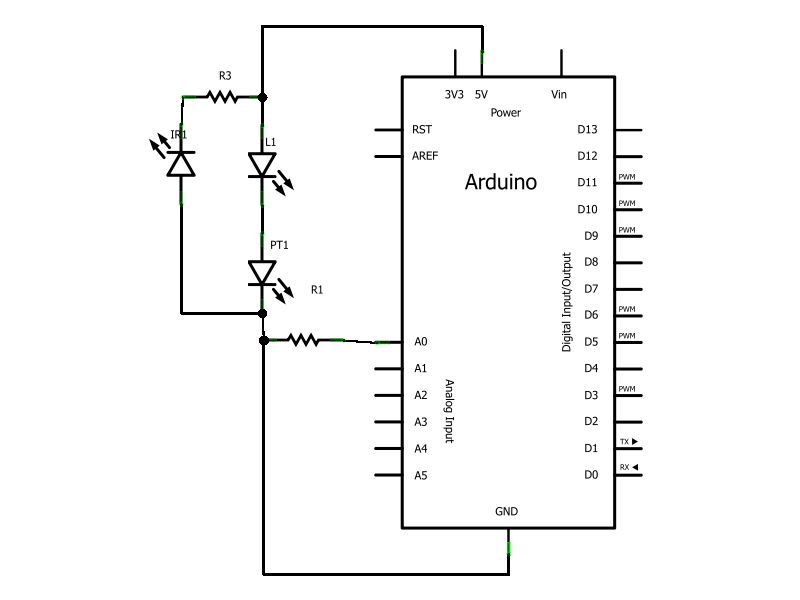 Ir Sensor Circuit Diagram image.