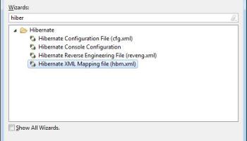 How to create hibernate mapping XML file automatically using hibernate tools