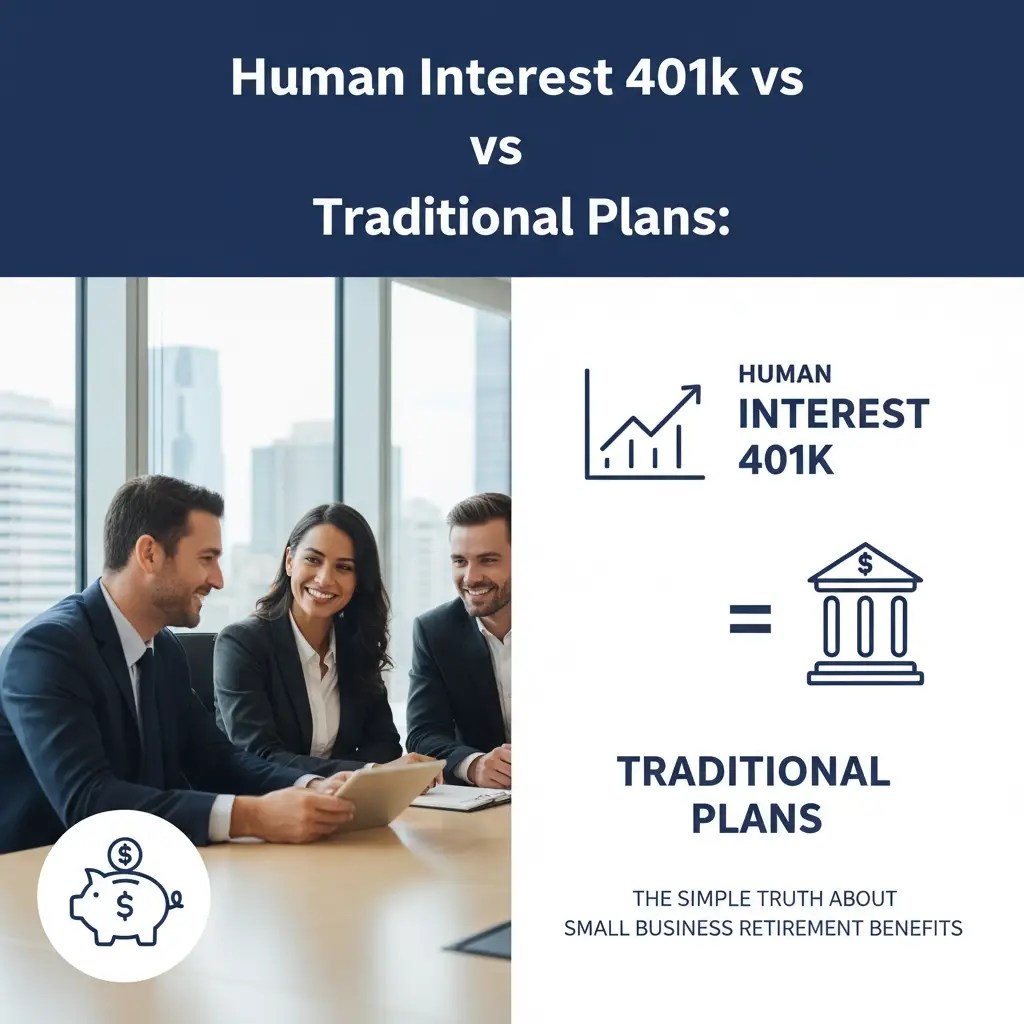 You are currently viewing Human Interest 401k vs Traditional Plans: The Simple Truth About Small Business Retirement Benefits
