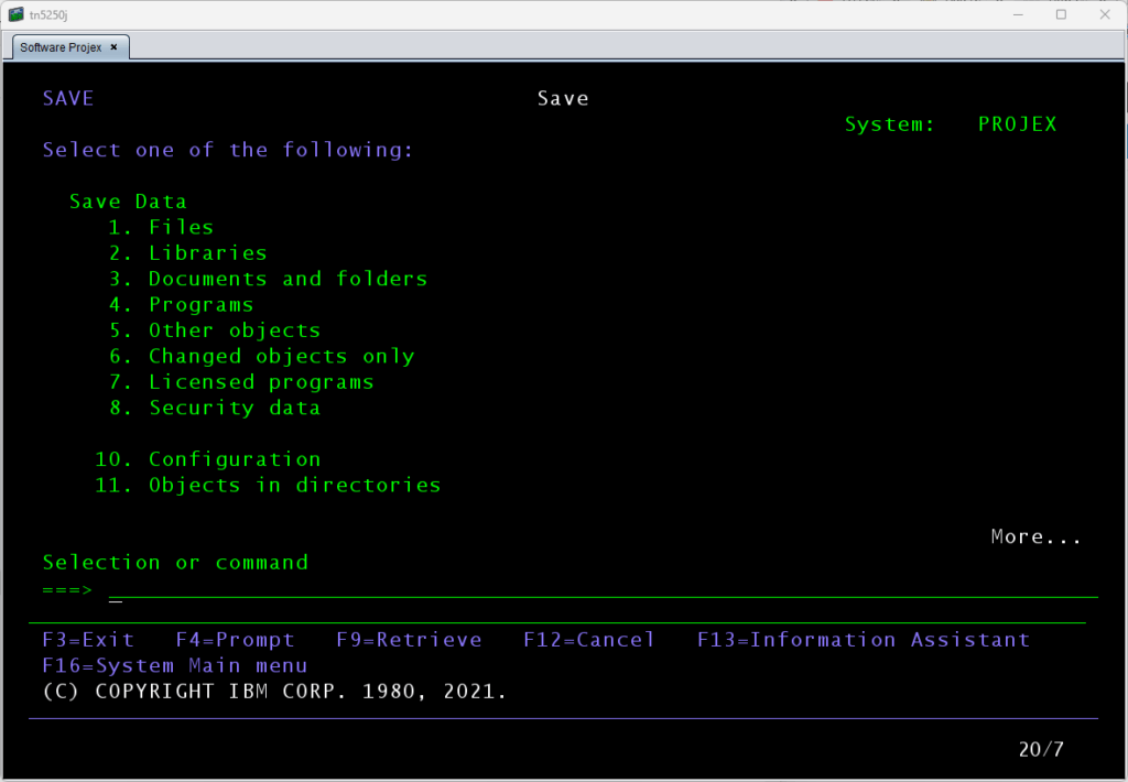 How to save ibm i spool files