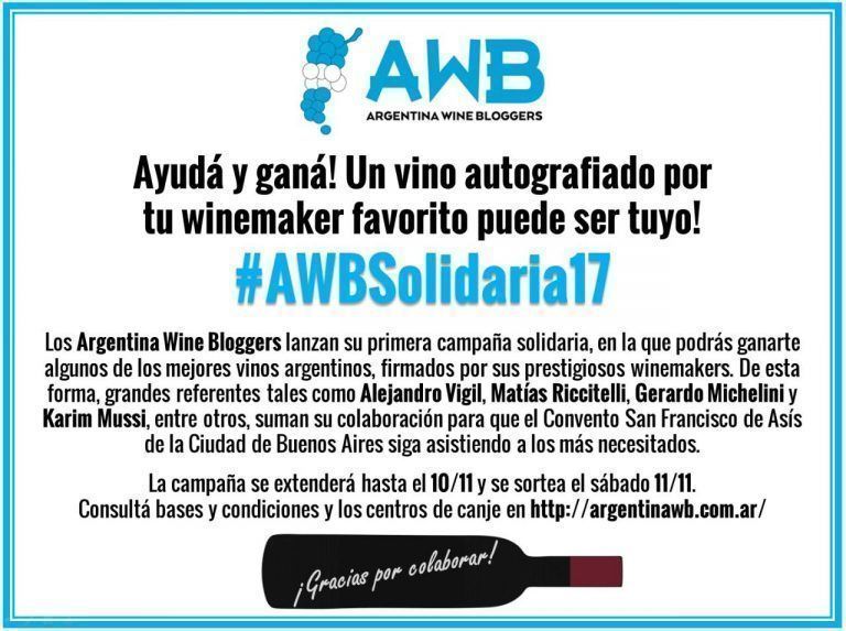 #AWBSolidaria Ayudá y ganá!