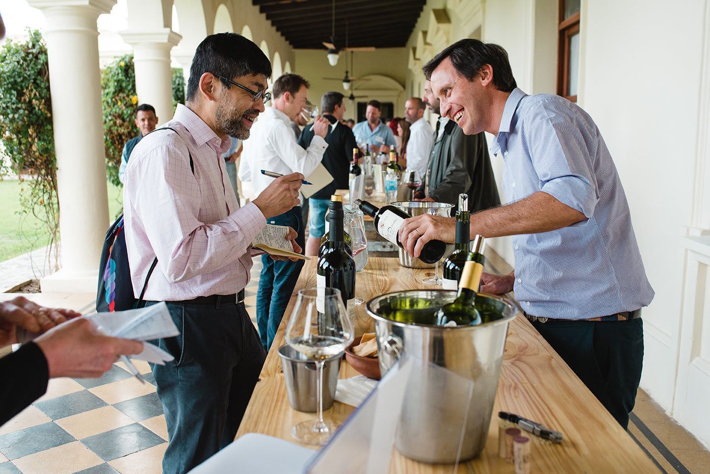 Los Masters of Wine en Finca Quara