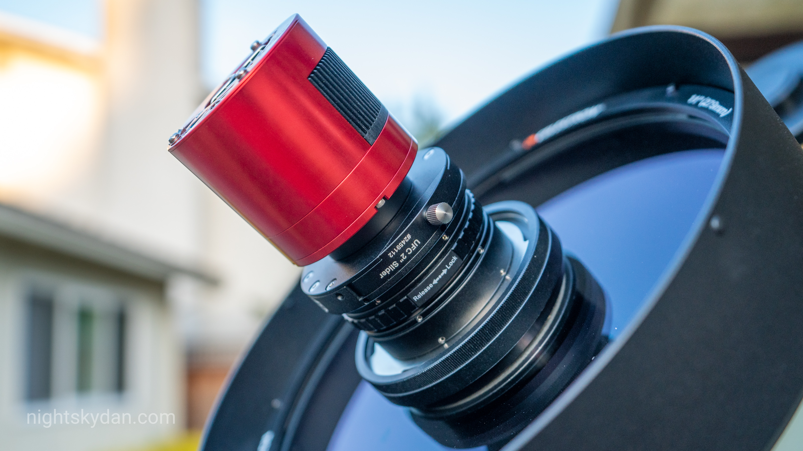 Attaching ZWO cameras to a Celestron RASA 11″ using the Baader UFC