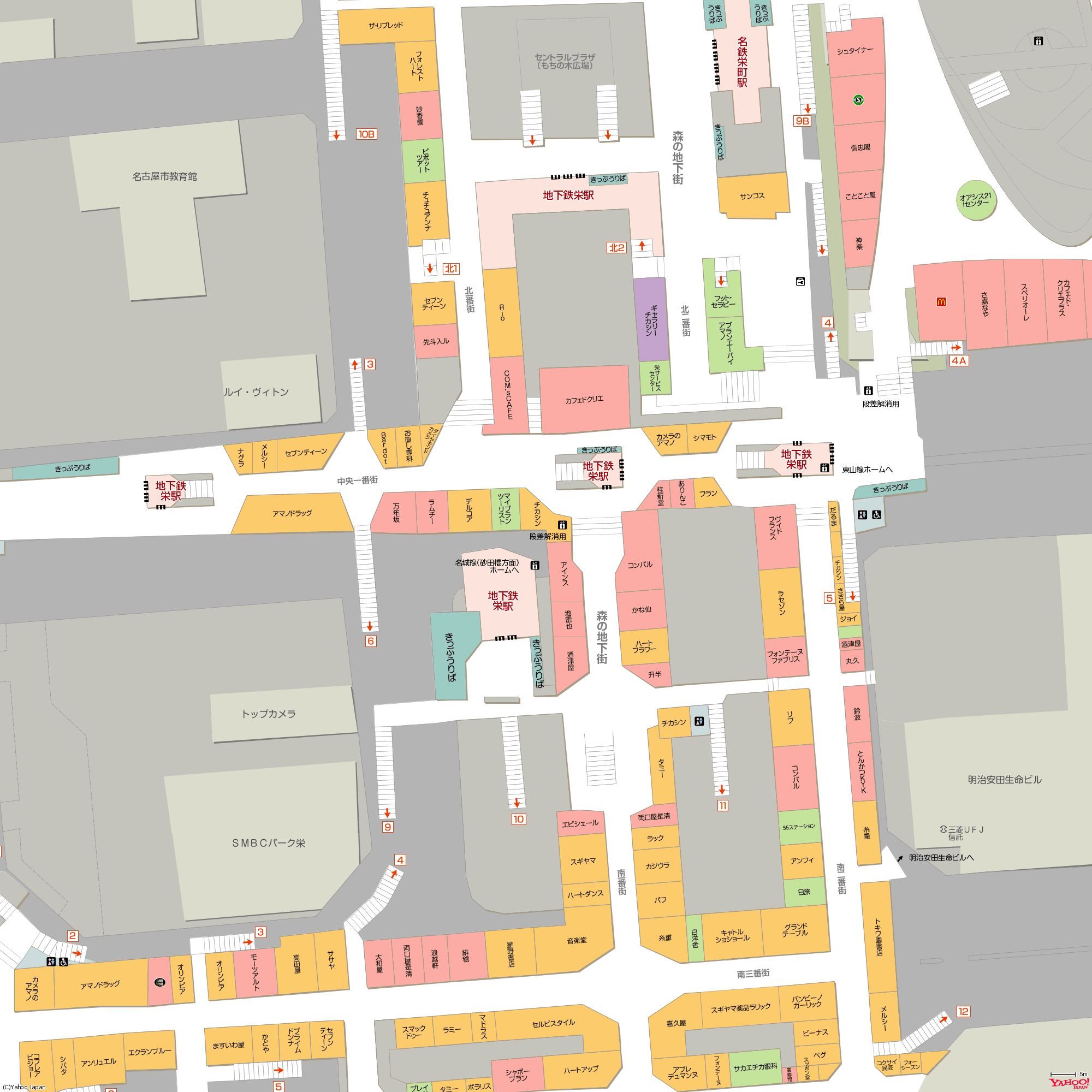名古屋地下街地図 名古屋市 地下街の概要 事業向け情報 Wrmzko 名古屋地下街地図 名古屋市 地下街の概要 事業向け情報 Wrmzko