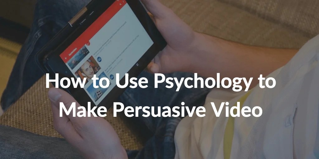 Who we are, how we think, what we do: Consumer Psychology Why Video Boosts Conversion Rates Nirandfar